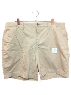 Old Navy Everyday Short Chino Tan Khaki Mid Rise 7” Inseam Shorts NWT Size 16